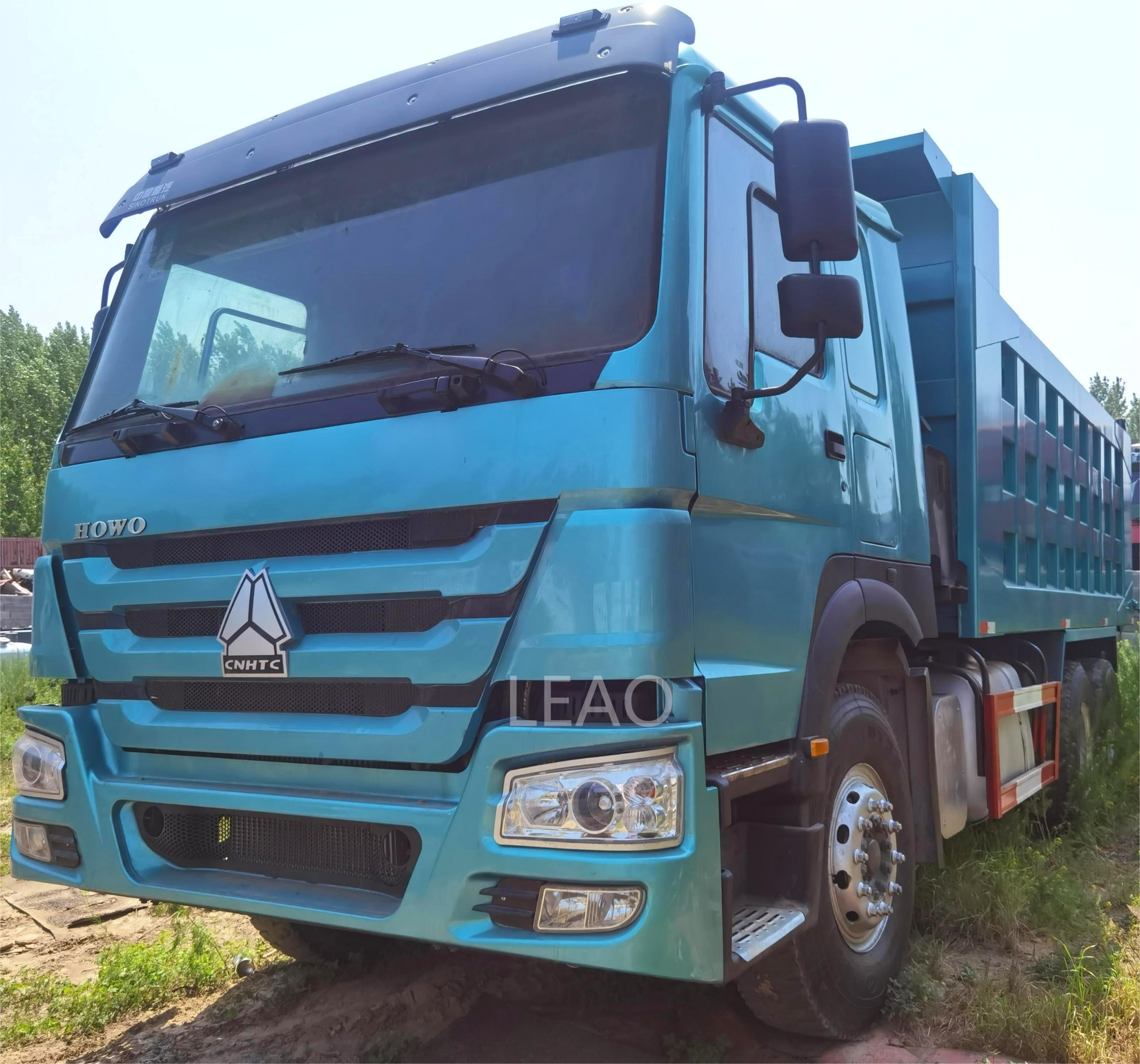 Карьерный самосвал Sinotruk HOWO, 371 лошадиных сил, 6x4 10 колесный, б/у самосвал для продажи