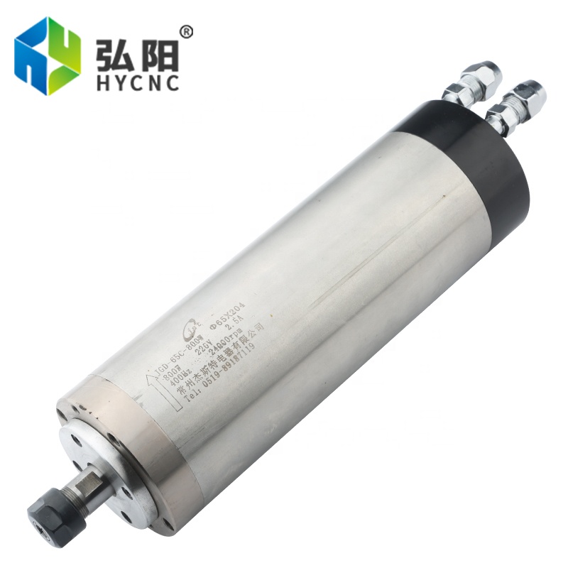 JST 0.8kw мини мотор шпинделя с водяным охлаждением для ЧПУ для маршрутизатора ЧПУ по дереву