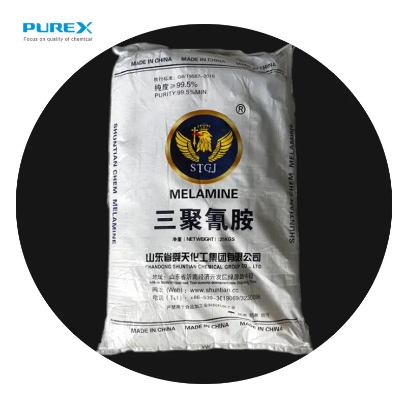 Melamine Supplier C3H6N6 China Chemical 108-78-1 Price 99.8% Raw Material White Melamine Powder
