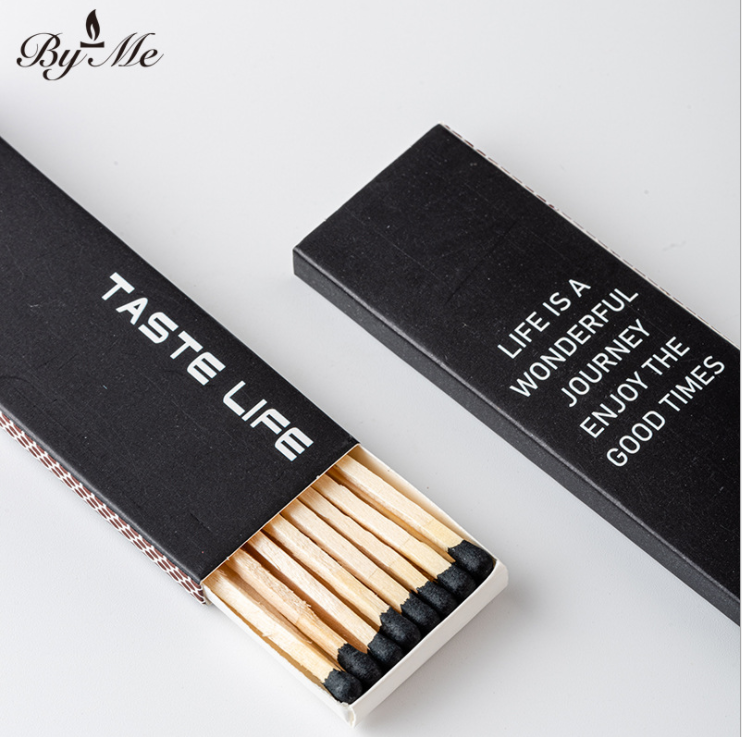 Private label customization safety matches box custom for candles