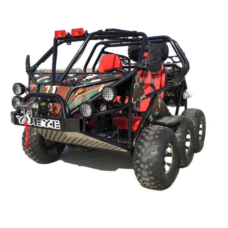 450cc шесть-колеса ATV UTV Kart Двухместный шесть-линейка колесной оси цепи повышенной проходимости горный внедорожный мотоцикл Автоматическая 4-х тактный