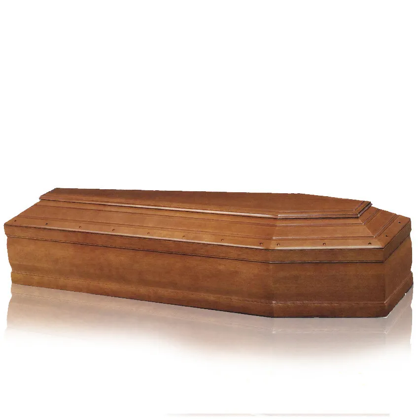 JS-E095 Professional funeral coffin manufacturer wooden coffin