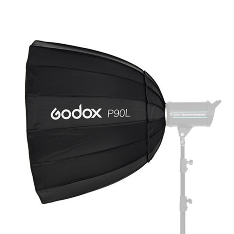 Софтбокс для фотостудии Godox Deep параболический Bowens P90L 90 см крепление софтбокс для вспышки Speedlite отражатель