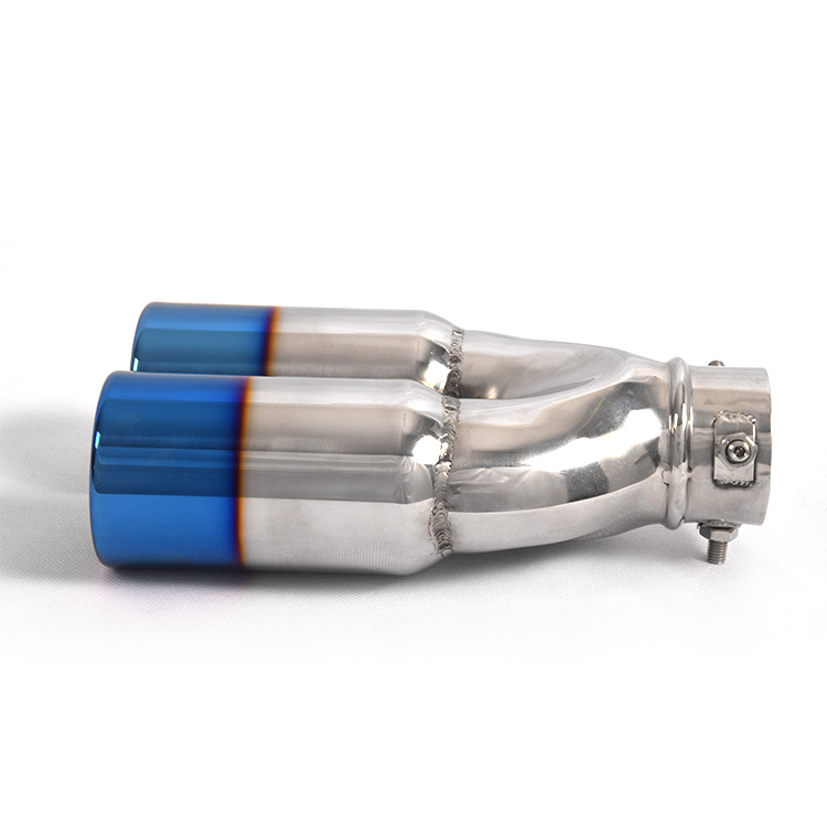 exhaust muffler pipe dual exhaust tips universal car exhaust muffler
