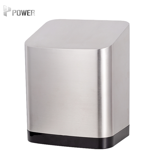 POWER Rust-proof AISI 304 Stainless Steel Air Mini Portable Hand Dryer(Satin) Wall-mounted High Speed Air Efficient Hand Dryer