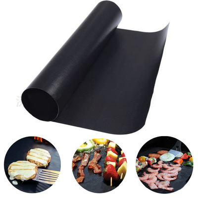 Reusable non-stick silicone barbecue mat oven liner copper BBQ grill mat baking mesh mats cooking Tool BBQ