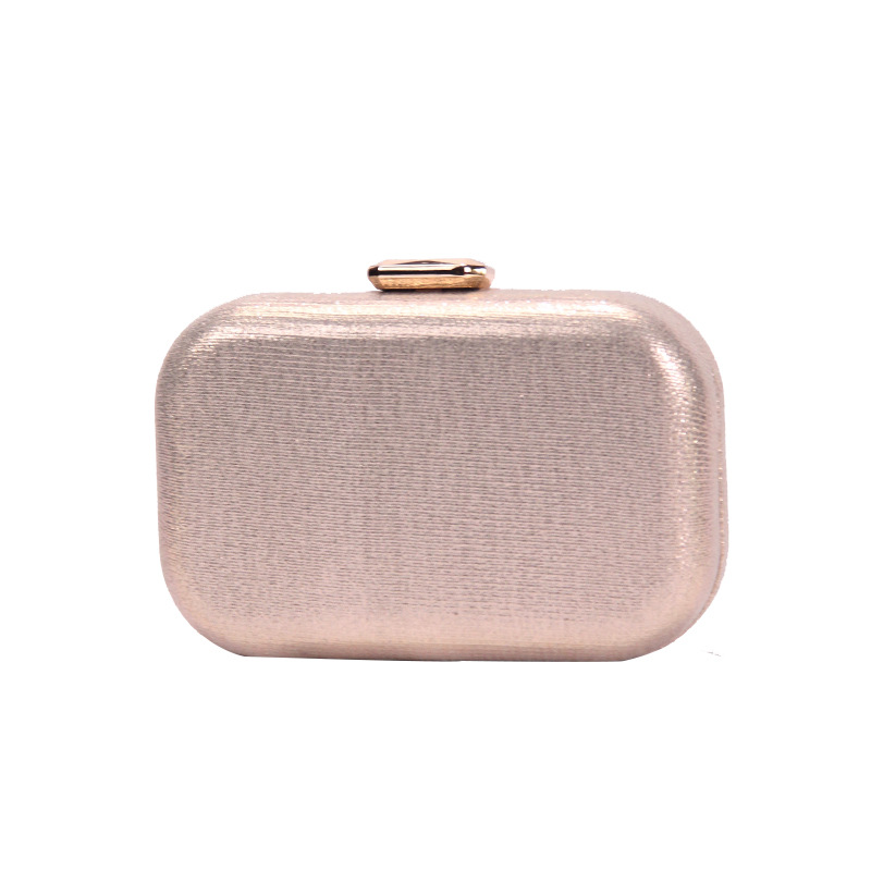 Casual Design Pure Color Blinking PU Ladie Evening Clutch Bags Party Evening Bags