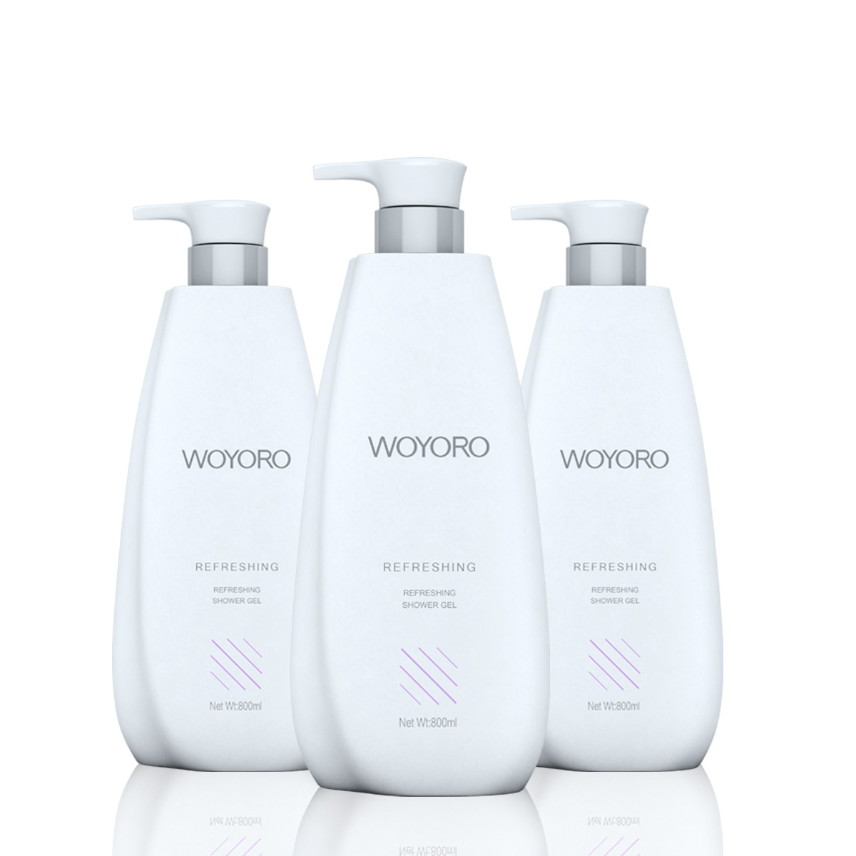 Free Sample Ivory Deep Clean Refreshing Shower Gel with OEM