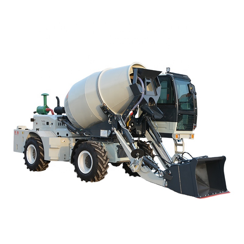 Highway Road Engineering Construction Mobile Autoloading Concrete Mixer Truck Loader Factory Price 10.4cbm Training Power Tank