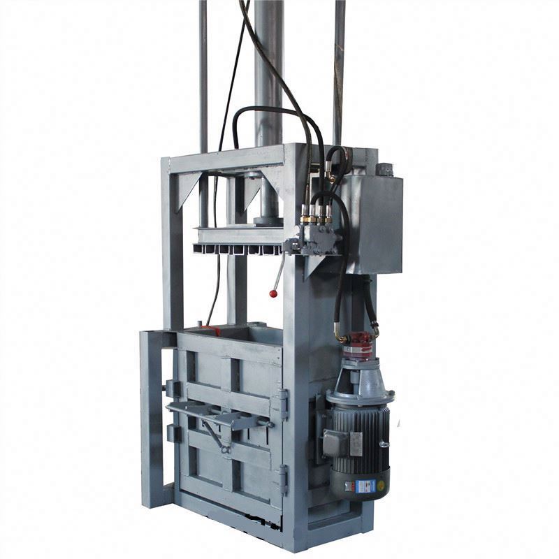 Hydraulic baler machine baling press for waste paper/cardboard, used textile and clothes, aluminum cans baler machine