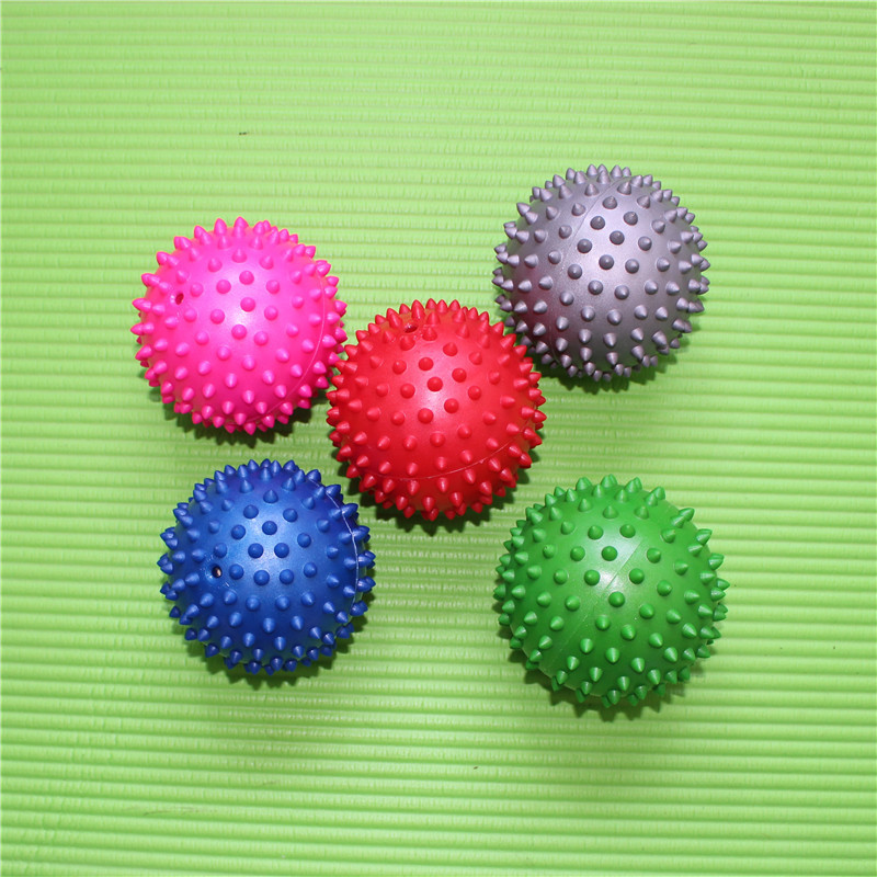 7.5CM/9CM PVC Massage Balls Roller Yoga Fitness Balls Muscle Relax Fascia Trigger Point Hand Foot Relax stab Massage Ball Spine
