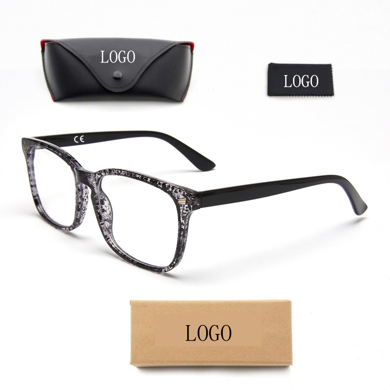 Lightweight PC Frame Transparent Lens Spectacle Frame Unisex Optical Eyeglasses