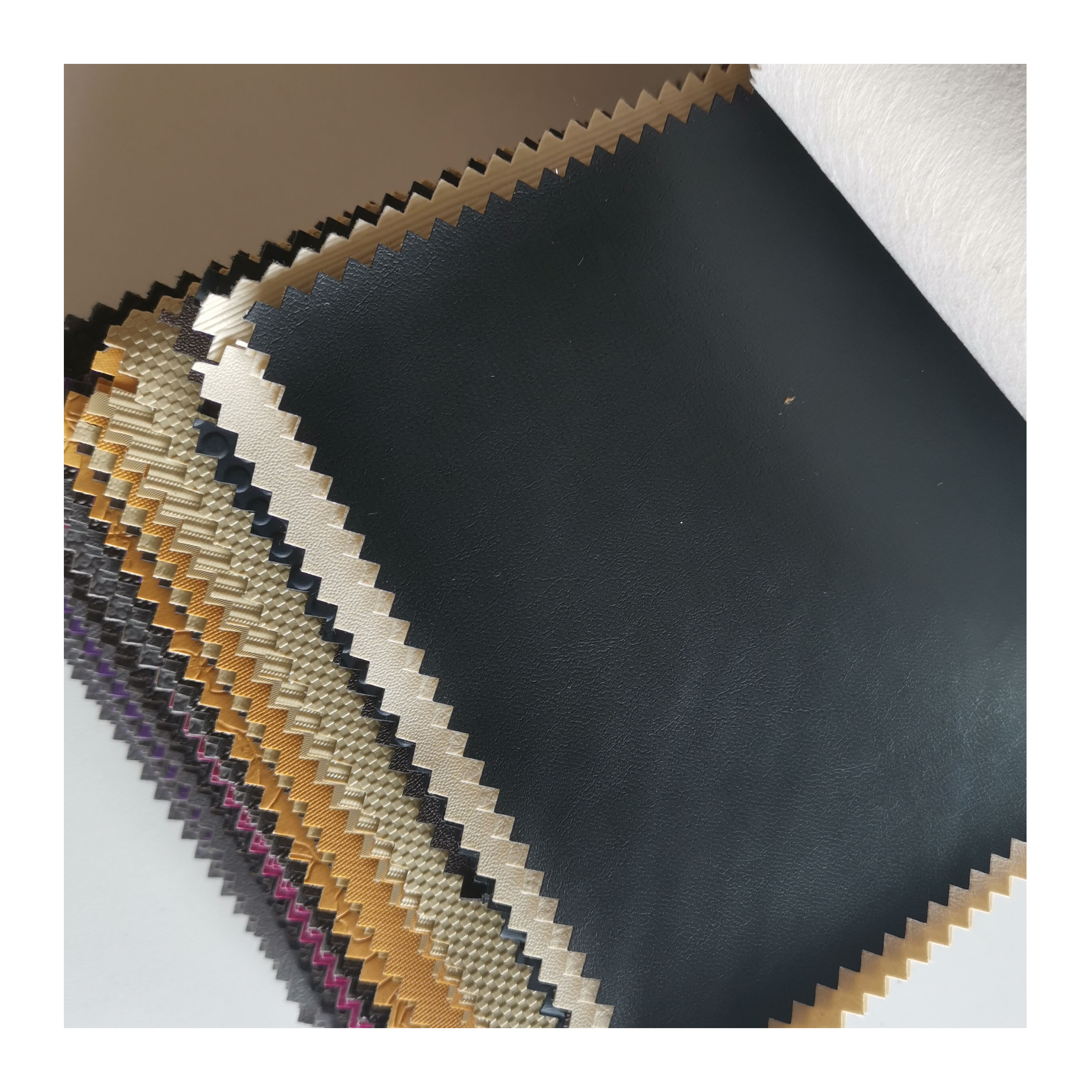 Car Leather Stock For Car Seat Leather PVC Stock lot Leather Stock Lot