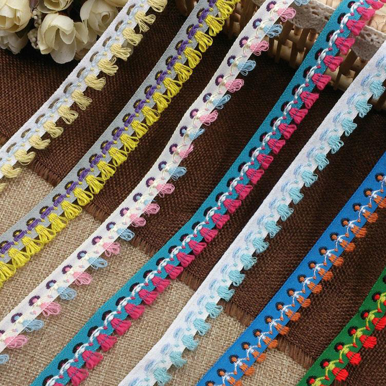 1,5 см, украшение для одежды из хлопка, бахрома, бахрома, тесьма, полная отделка, новая женская одежда