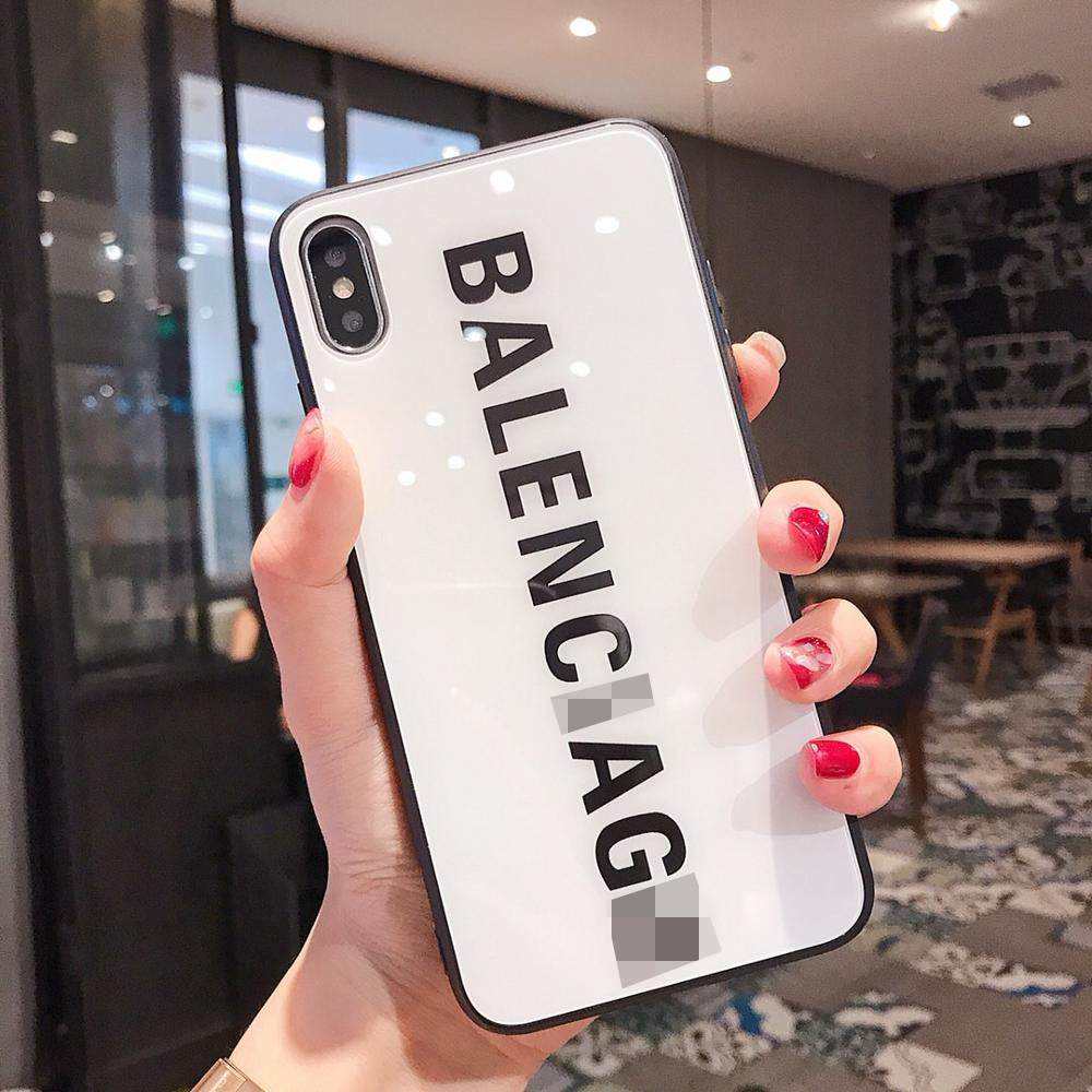 Чехол для iphone 11, стеклянная задняя крышка, модный брендовый защитный чехол с чистым дизайном логотипа для телефона iphone 12 pro max, чехол