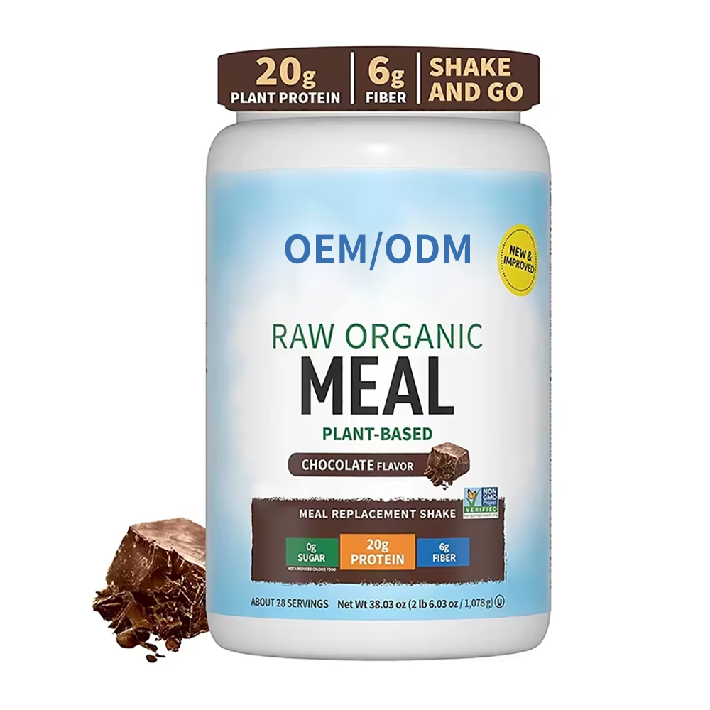OEM/ODM High Quality For weight management Supplement Pea Vegan Plant Protein Meal Replacement Shake Powder Private Label