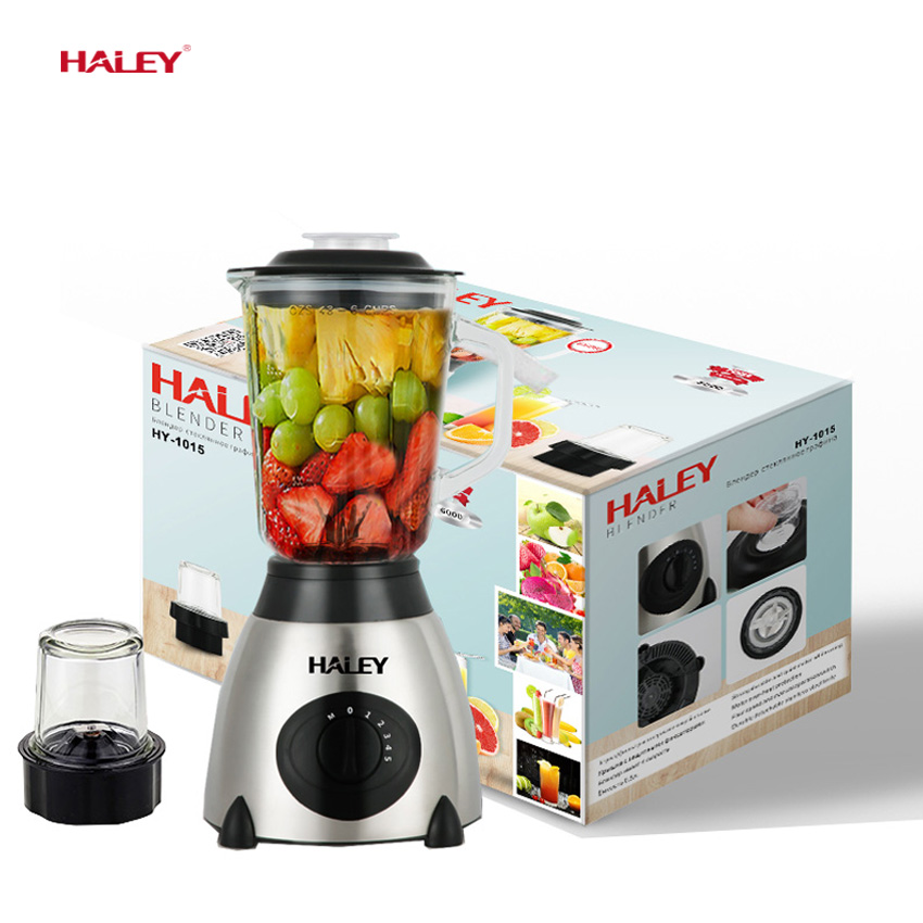 HALEY 1015 Лучшая Продажа бытовой техники 2 в 1 блендер для смешивания, измельчения и продажи соковыжималки блендер