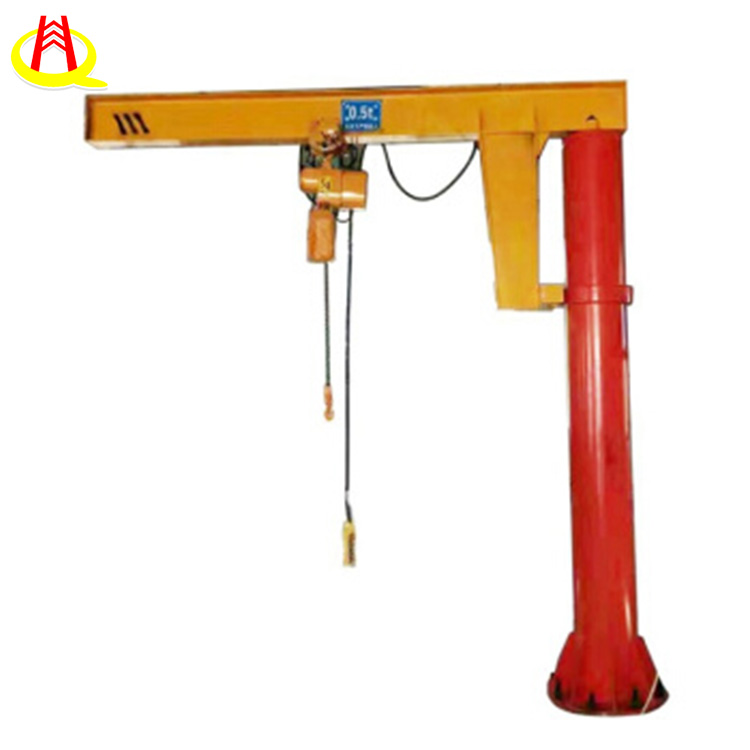 Column rotating electric hoist lifting mechanism jib crane