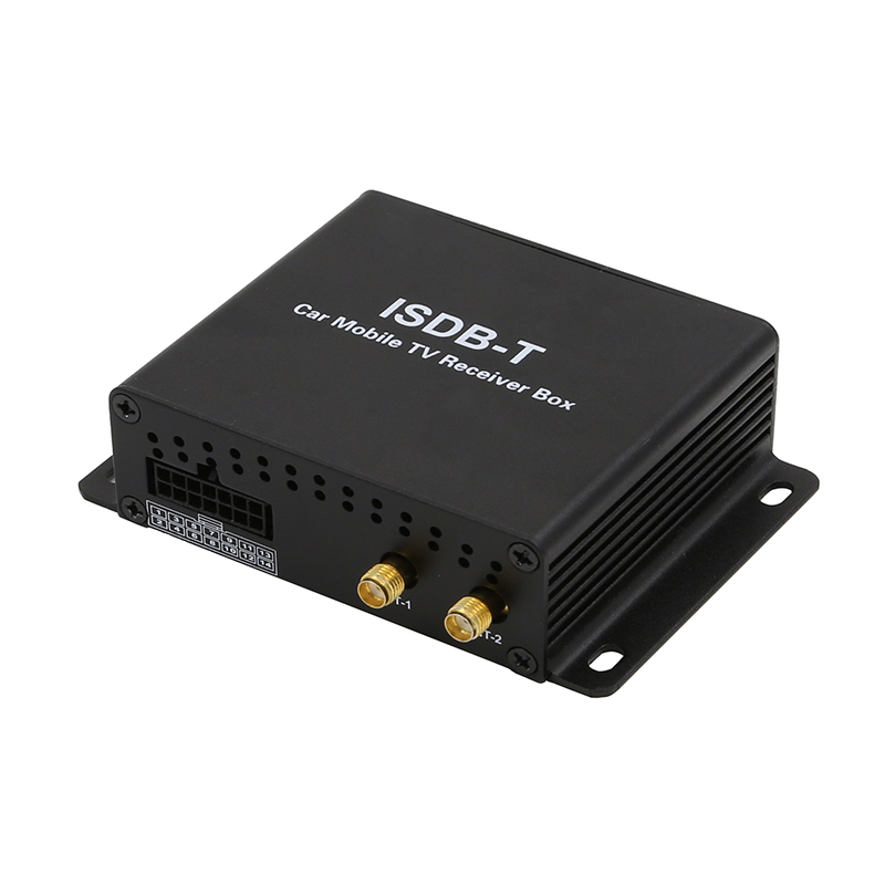 Новый высокоскоростной двойной тюнер, две антенны, Полный Seg 1080P ISDB-T коробка автомобильный мобильный цифровой ТВ-приемник для Brasil Перу Аргентина Чили