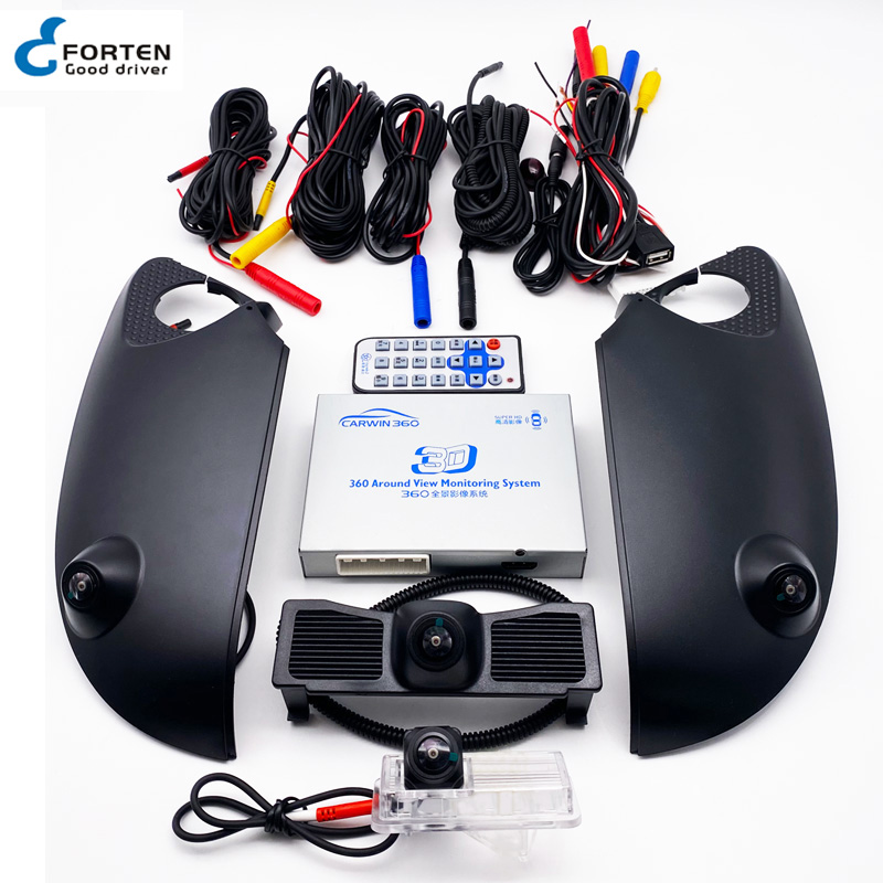 4 Channel HD Car 360 Recording Camera System Fit For LandCruiser