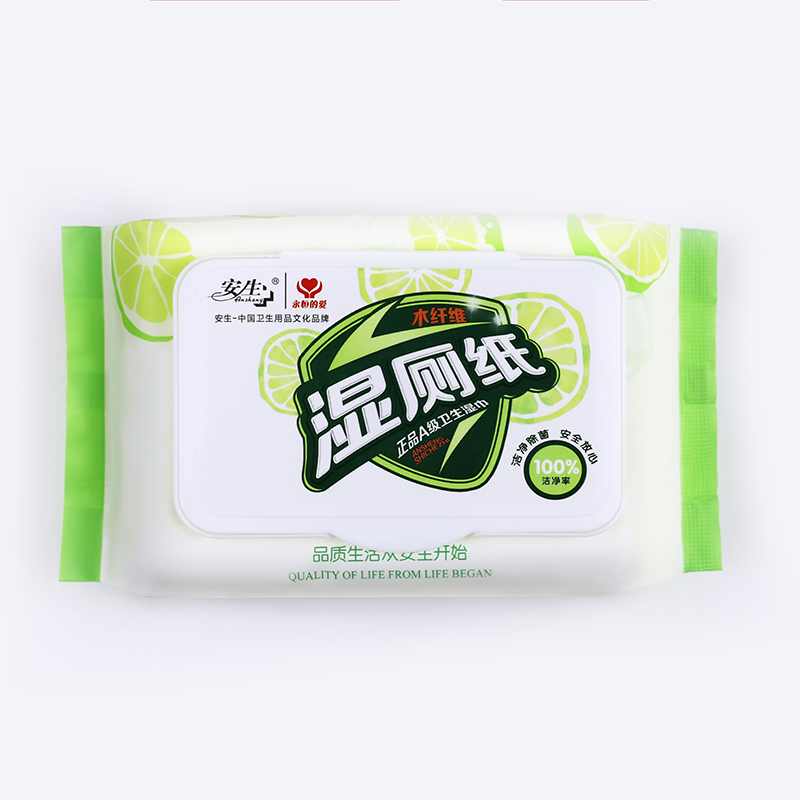 Eco-friendly Soft Comfortable Toilet Wet Wipes Toilet Paper