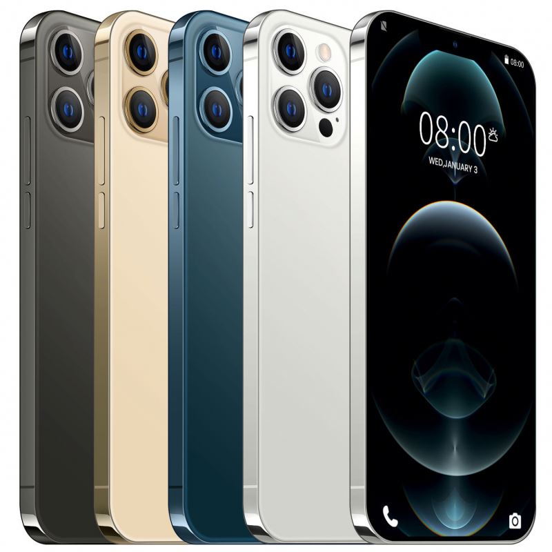 Free shiping for Wholesale 6.6inch tecno mobile phone I12 Pro cellphone 12GB+512GB Duan Sim Standby Smartphones