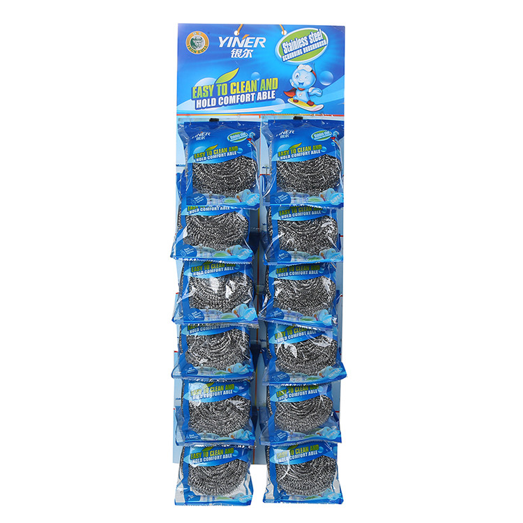 Best seller scourer stainless steel hot sale stainless steel scrubber 35g