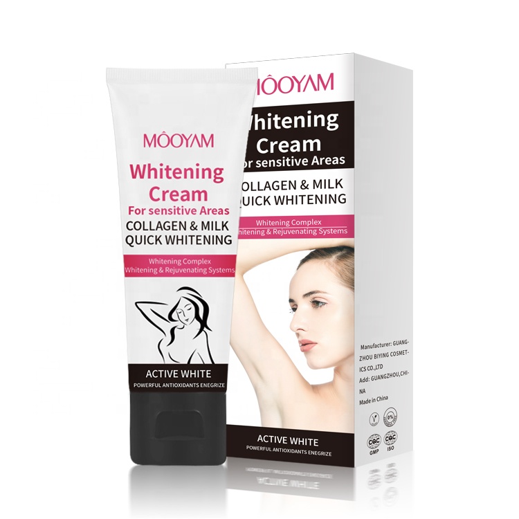 Wholesale Beauty Armpit Underarm And Body Whitening Cream For Sensitive Areas