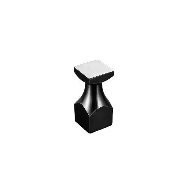 Multi-Function Bathroom Stainless Steel Towel Robe hooks black Wall Mounted