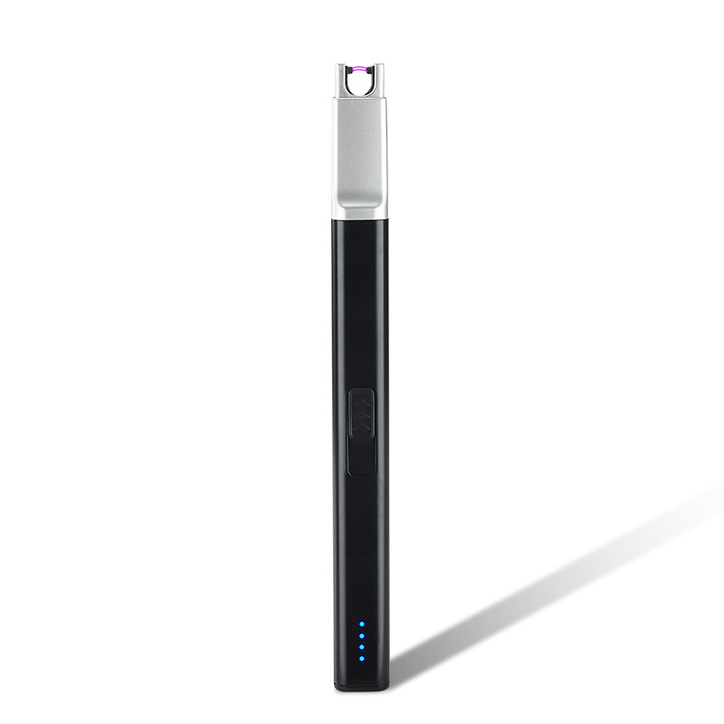 Перезаряжаемая USB зажигалка электрическая дуга беспламенная длинная Зажигалка для гриля для свечи барбекю