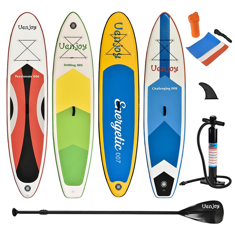 Cheap Surfboards Custom Surf Inflatable Stand Up Adjustable Fin Professional Durable Paddle Board PVC