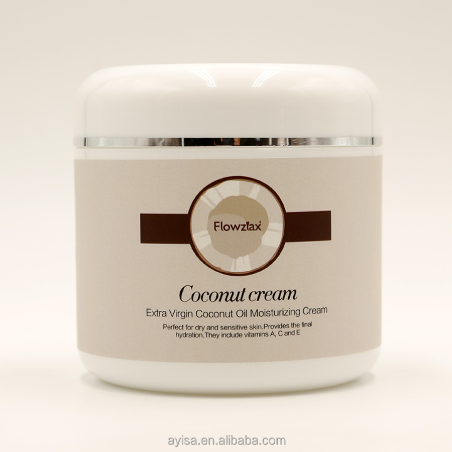 Creamy Coconut Moisturize Nourishing Firming Brightening Oil Control Lotion Skincare Cream Custom Logo