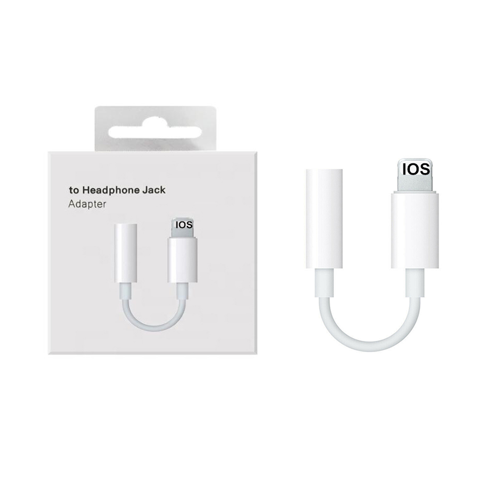 Аудиоадаптер для наушников otg разветвитель для apple 8pin до 3,5 мм разъем для наушников aux Кабель-адаптер для iphone
