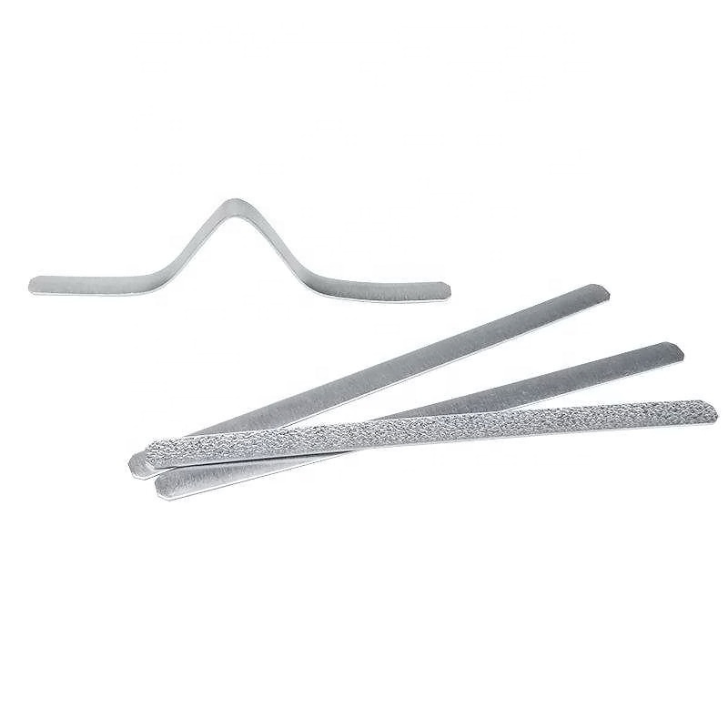 60mm 65mm 85mm adults or children metal nose wire aluminum nose wire for face mask medical surgical civilian