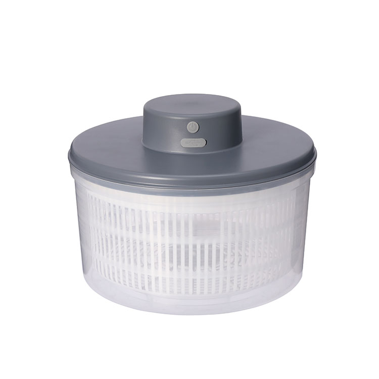 Double layer design 3000ml one key start fruit vegetable Electric Salad Drain Basket
