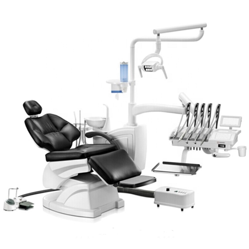 2018 new design folding type dental chair with Denmark LINAK motor and CE approval