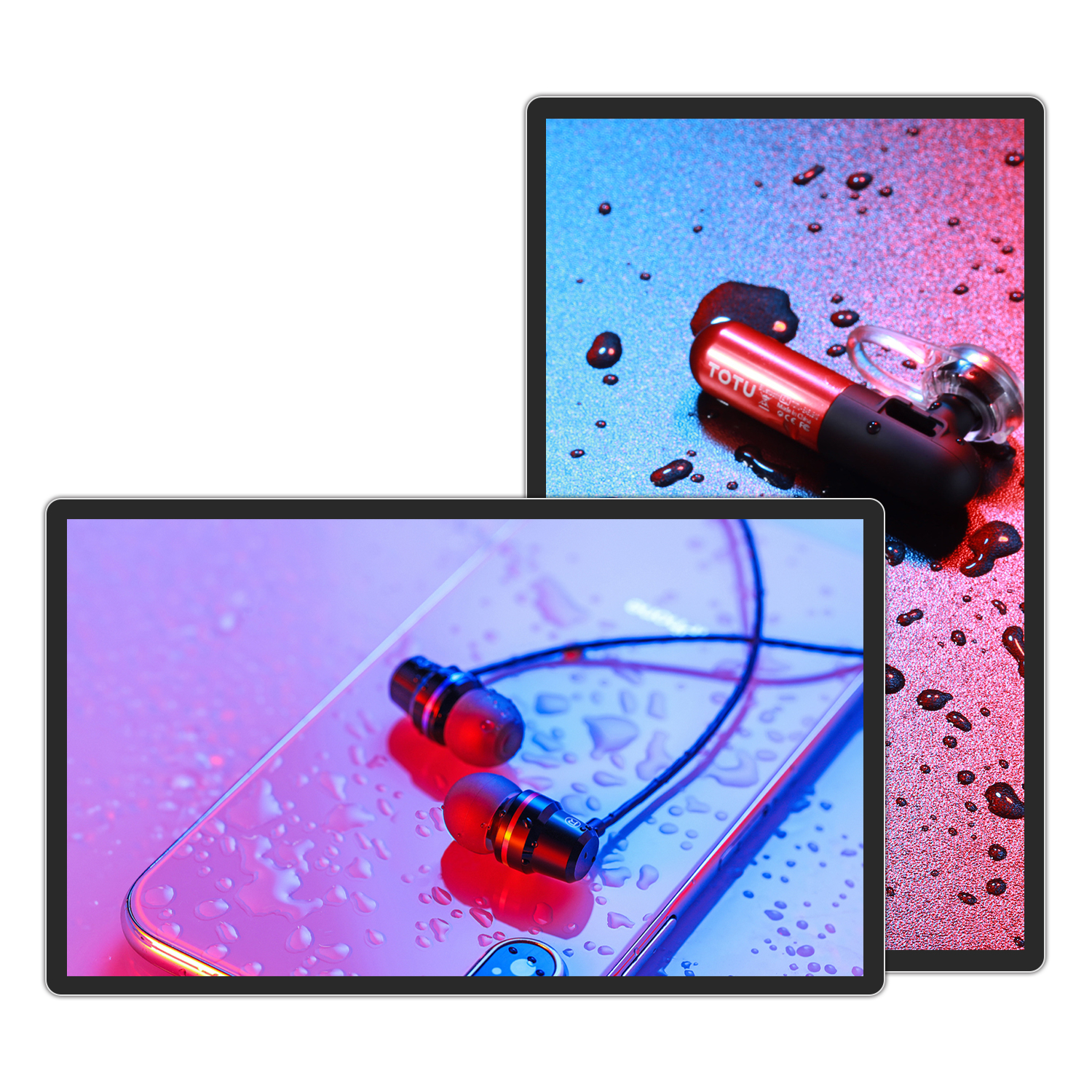 43 inch video wall screen media players advertising monitor lcd display kiosk touch screen digital signage