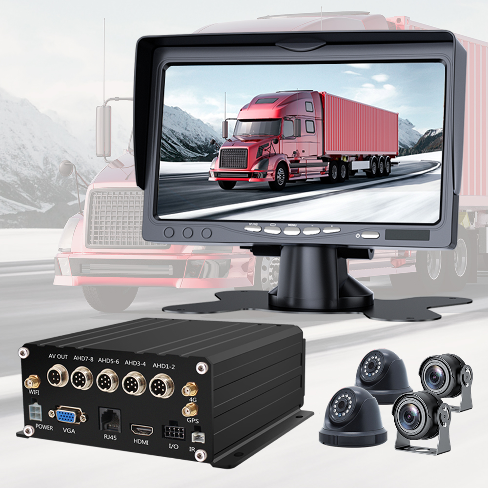 4G GPS Wifi 1080P 4ch 8ch Smart Night Vision Truck MDVR видеорегистратор с Sim-картой