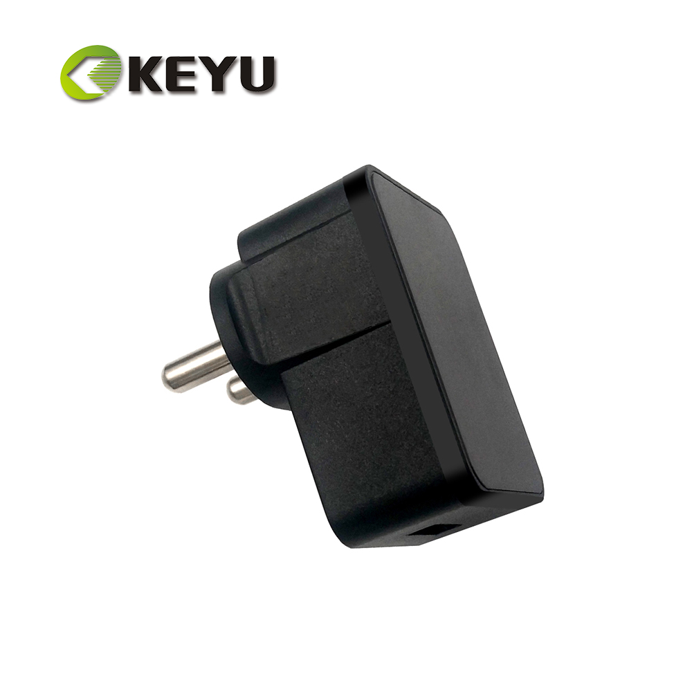 USB-зарядное устройство с индийским разъемом, 5 В, 1 А, 1000 мА