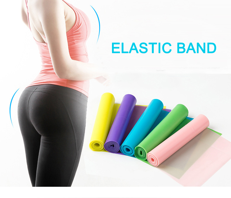 Латексные растягивающиеся плоские эластичные ленты theraband roll 1,5 м резиновые эластичные ленты для йоги пилатеса