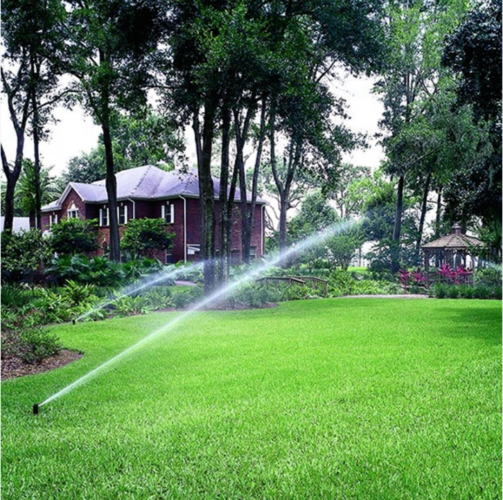 Similar to rain bird hunter 1/2 Inch Water Spray Plastic Pop Up Sprinklers 25-360 Degree Garden Sprinklers