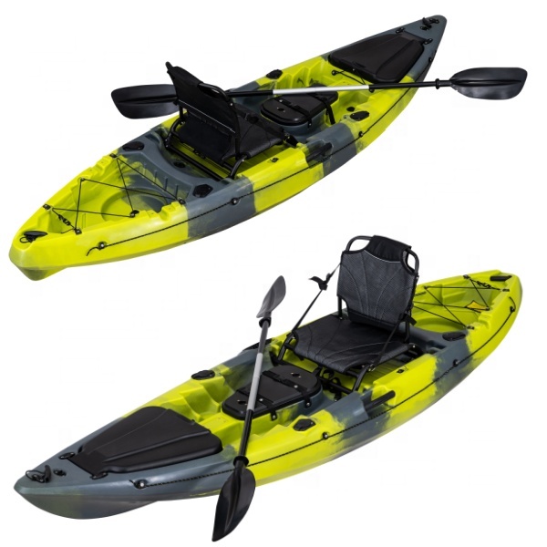 LSF Popular 2.9 Meter Plastic Kayak Fishing Kayak Boat with Accessories One Person One Seater