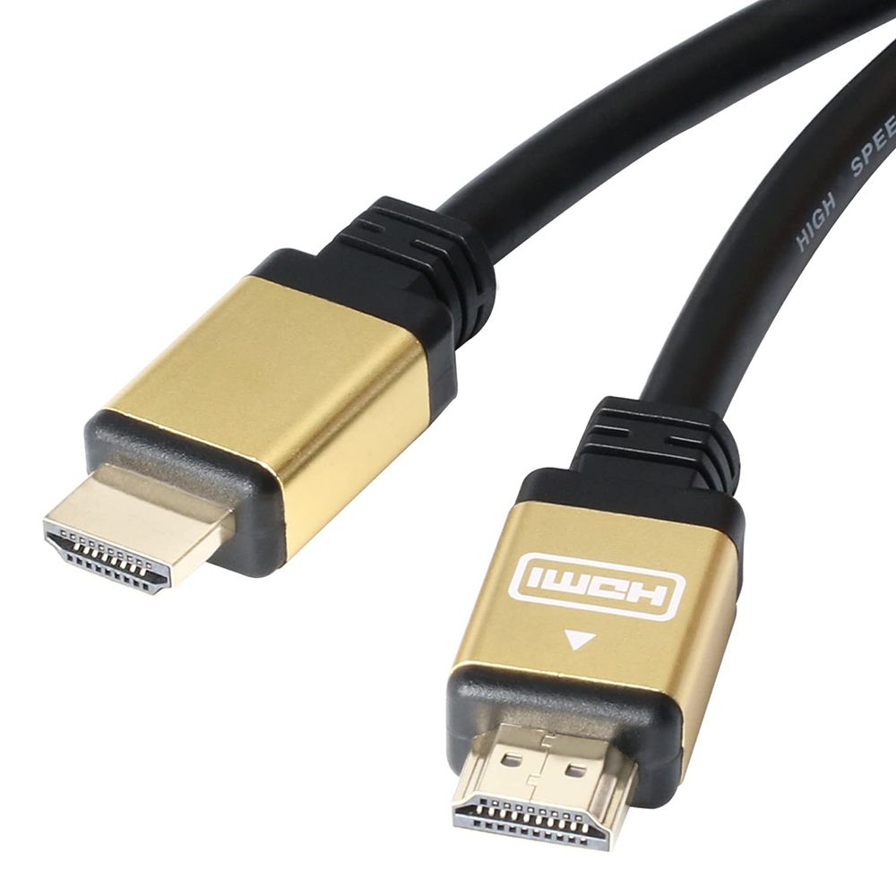 Hot Sale TDR/4K 60Hz 18Gbps PVC Yellow Square HDMI 4K Cable for Computer/TV