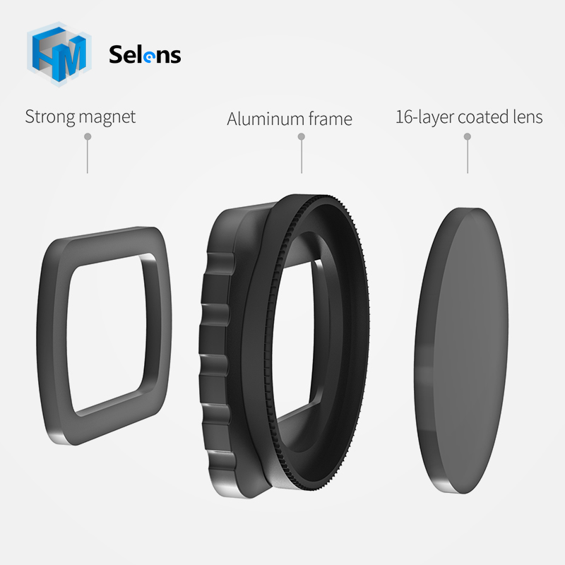 Selens магнитные фильтры для объектива для DJI OSMO Pocket ND/PL/CPL/UV фильтры Комплект 1