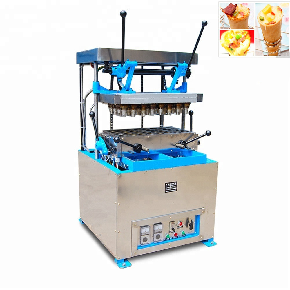 Ice cream cone wafer biscuit making machine with best price