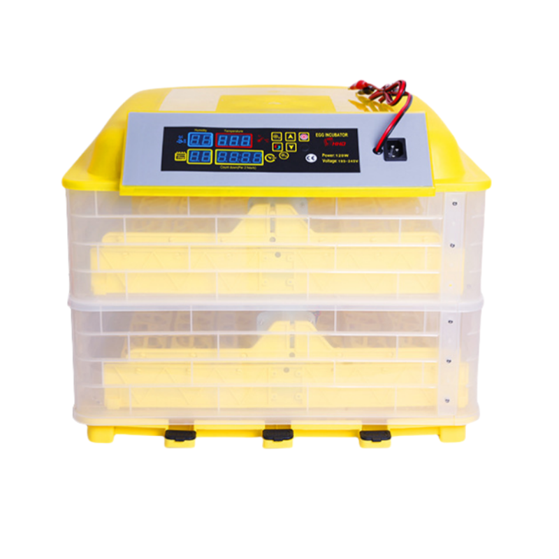 Hot sale full automatic chicken egg incubator for sale 112 eggs 12v 220v incubator with dual power supply