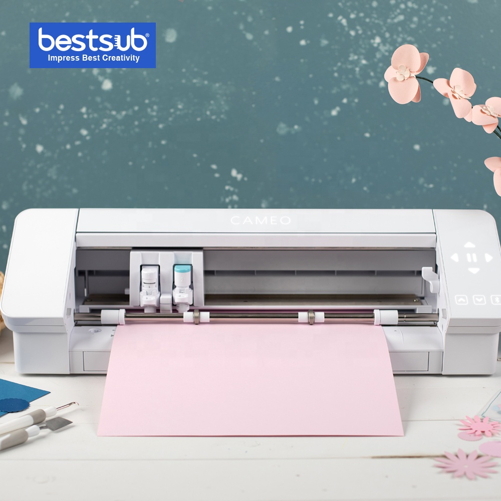 Cricut чайник наклейки по индивидуальному заказу резак силуэт новые Резак плоттера Камея 4 бумага/виниловый режущий плоттер машина SILH-CAMEO-4-WHT