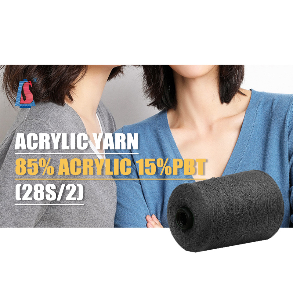 Factory wholesale 28S/2 colour spinning angola mohair knitting yarn 85%Acrylic 15% Polyester knitting yarn for sweater
