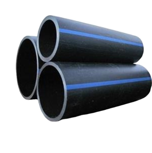 Factory Supply PE Water Pipe HDPE Plastic Pipe Butt Fusion Connection Irrigation Different Diameters Available Moulding Included