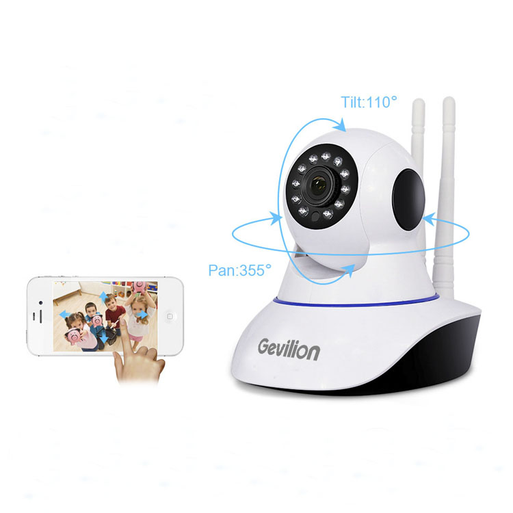 Gevilion, ночное видение, беспроводная, 720 P, IP камера, домашняя, безопасность, обнаружение движения, домашняя, Wifi камера